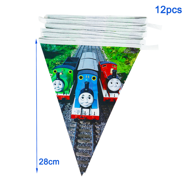 Thomas the Train Party decoration package 6 Kids Party Show package (78 Pcs)