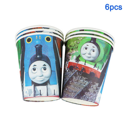 Thomas the Train Party decoration package 6 Kids Party Show package (78 Pcs)