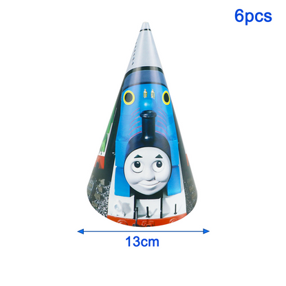 Thomas the Train Party decoration package 6 Kids Party Show package (78 Pcs)