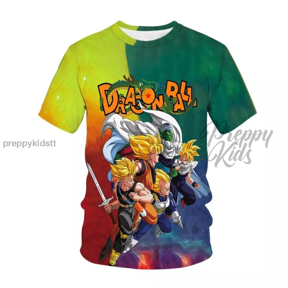 Dragon Ball Z Tshirt (Crew) 3D Hoodies