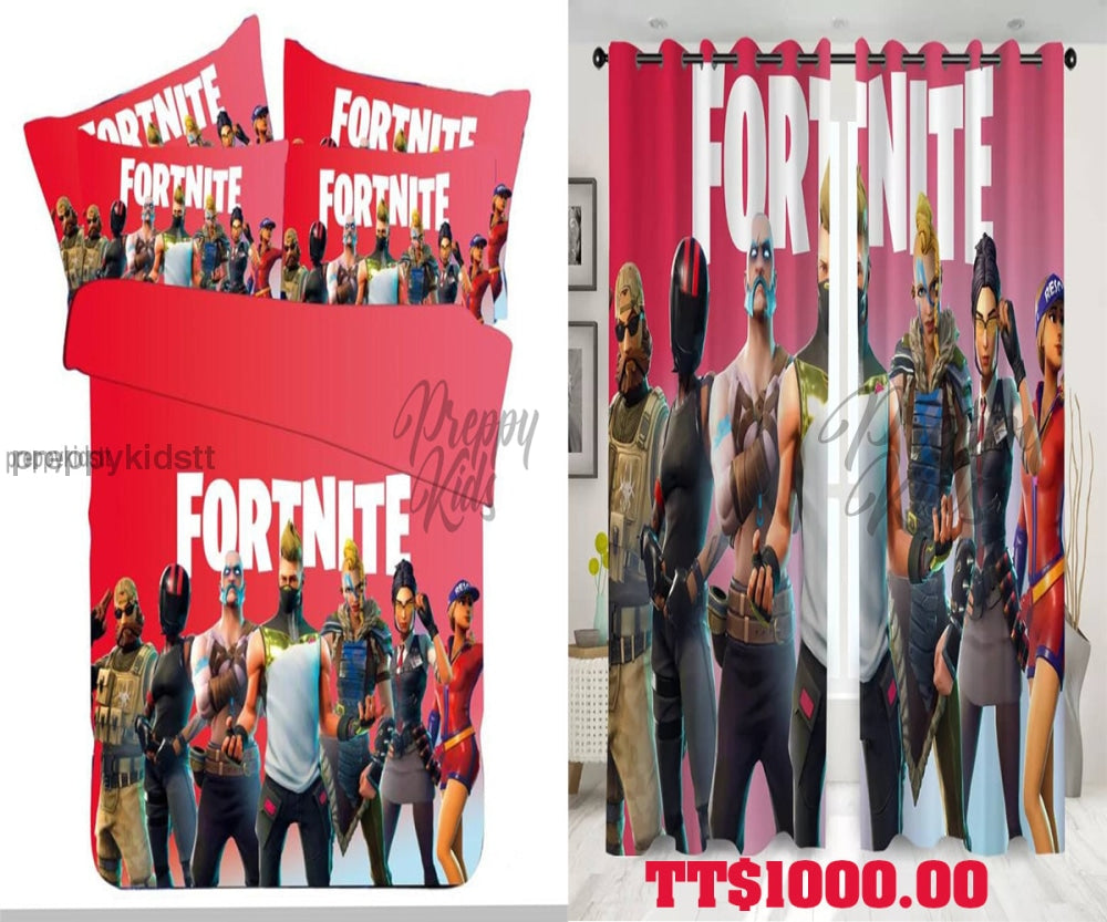 Drift Combo Fortnite Bed Comforter Set (Any Size &amp; Curtain) Bed Sets