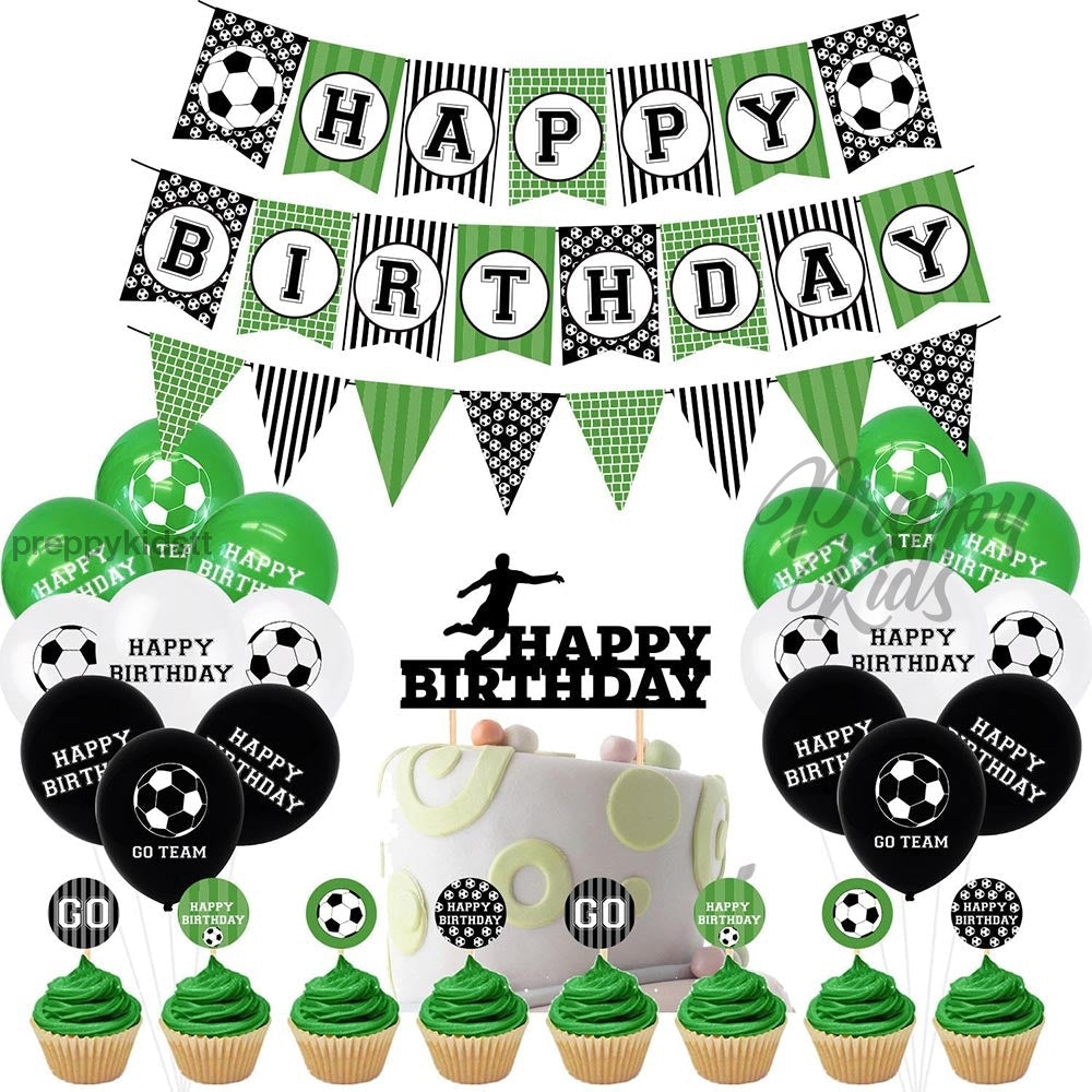 Football Soccer Party Decoration Package Decorations