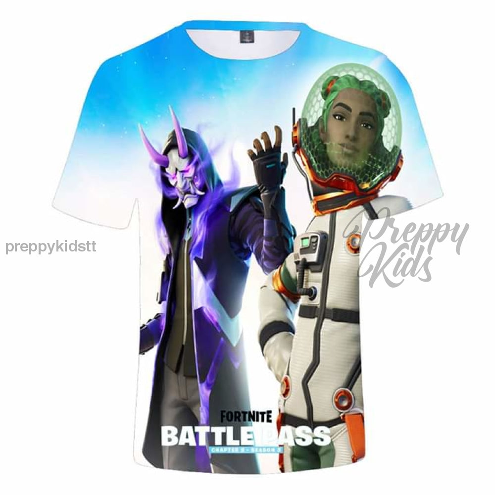 Battle Pass Season 2 Chapter 3D Tshirt Hoodies