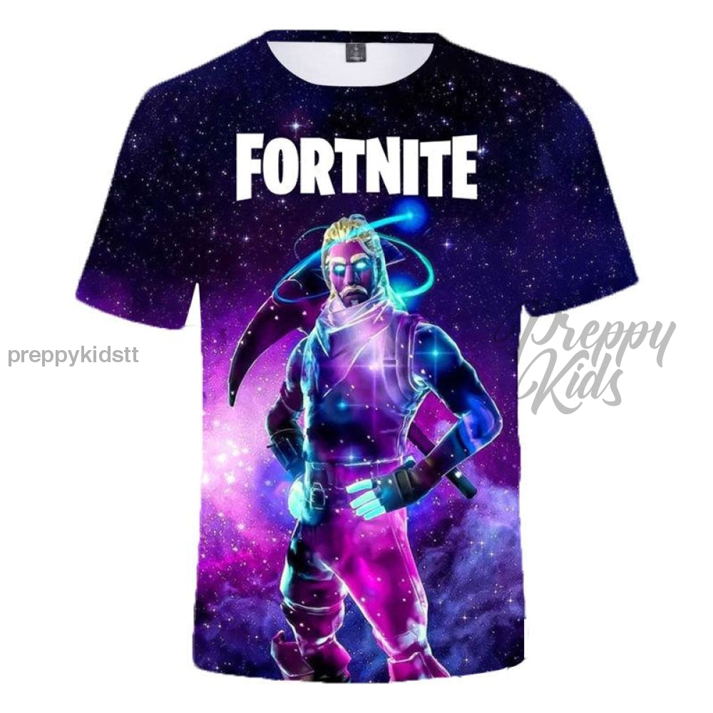 Galaxy Skin 3D Fortnite Tshirt 