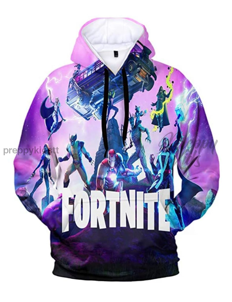 Fortnite Xmen 3D Hoodie Crew Hoodies