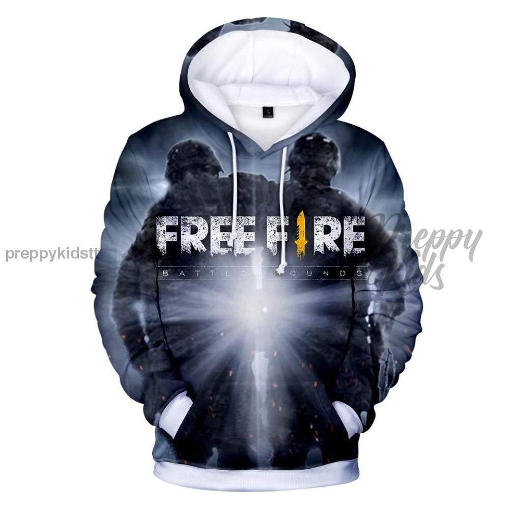 Free Fire 3D Hoodie (2 Men) Hoodies