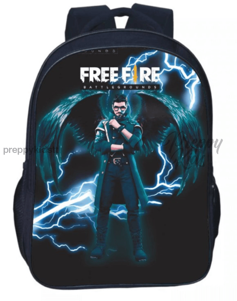 Free Fire (Alok) Backpack Set (3Pc) Backpack