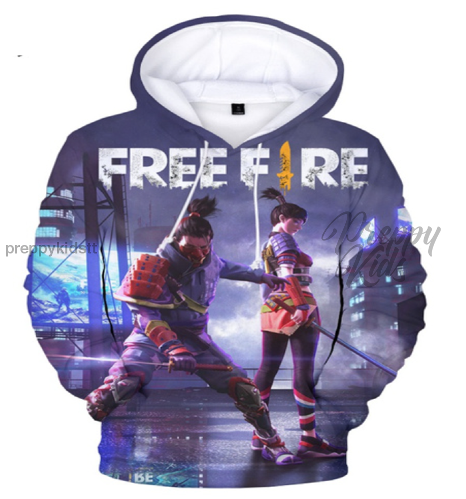 Free Fire Ninja 3D Hoodie Hoodies