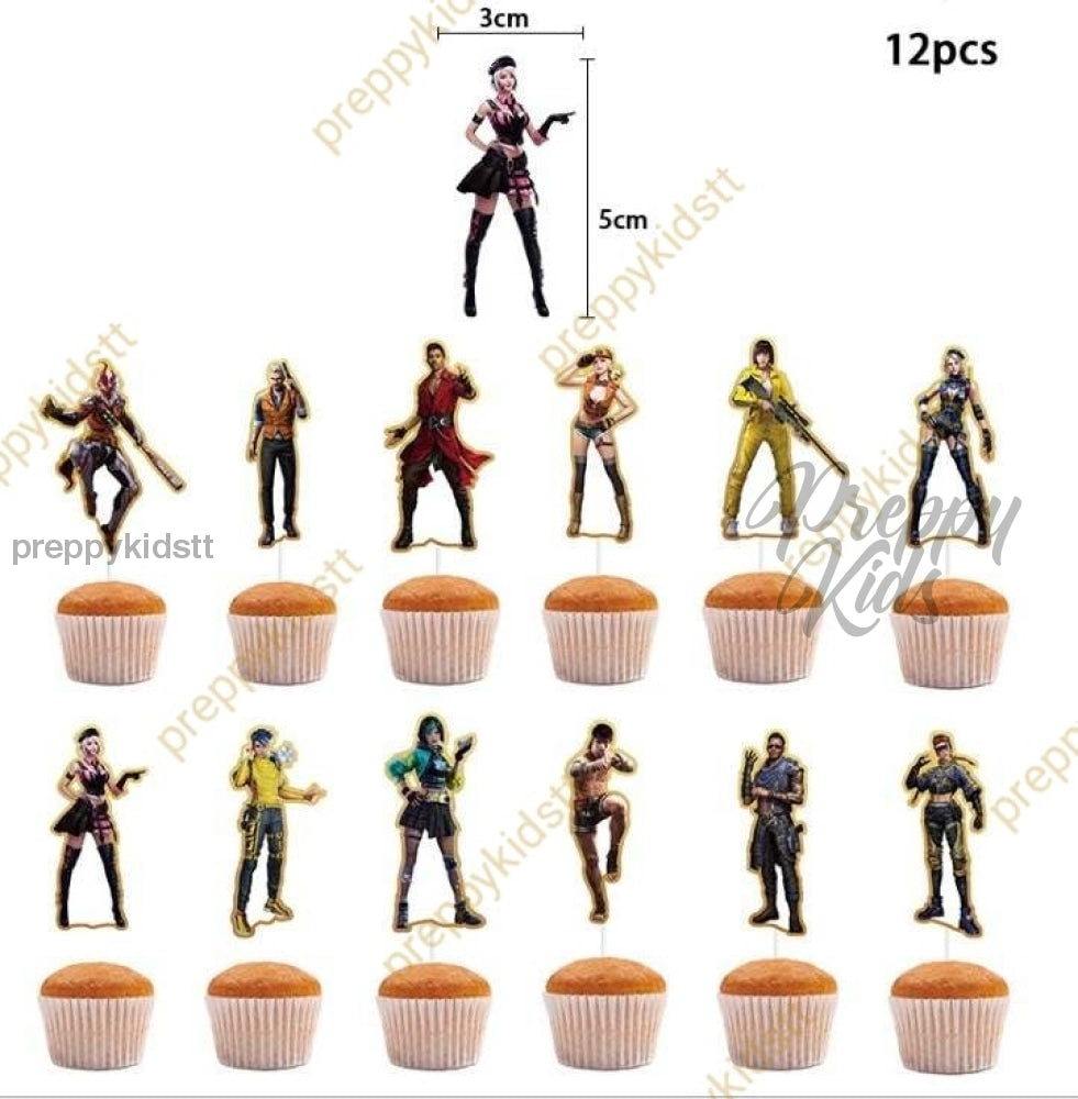 Free Fire Party Decorations