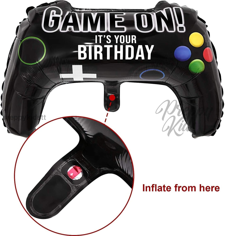 Game On Foil Balloon Party Decorations