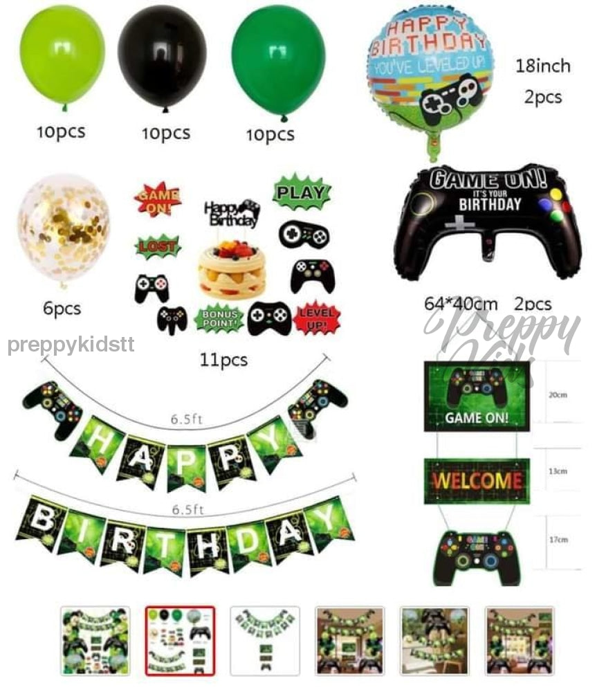 Game On Party Decorations (53 Pcs)