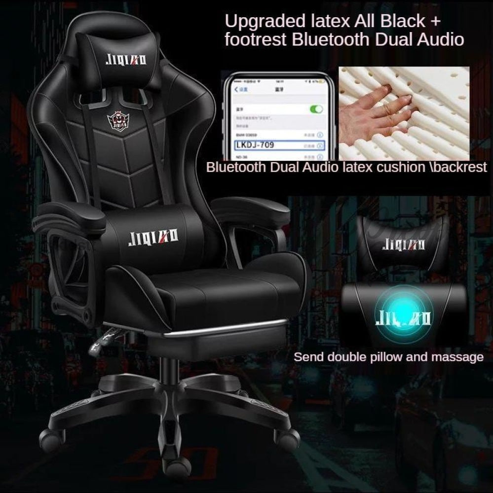 Gaming Led Chair By Jiqiao Black