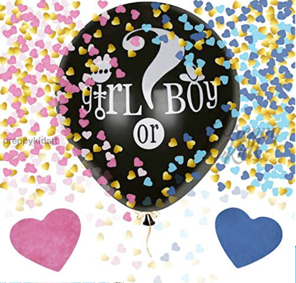 Gender Reveal 36 Latex Balloon Party Decorations