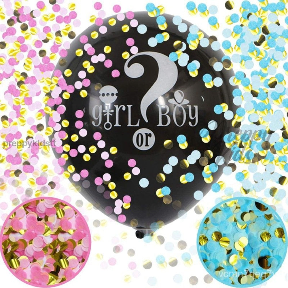 Gender Reveal 36 Latex Balloon Party Decorations