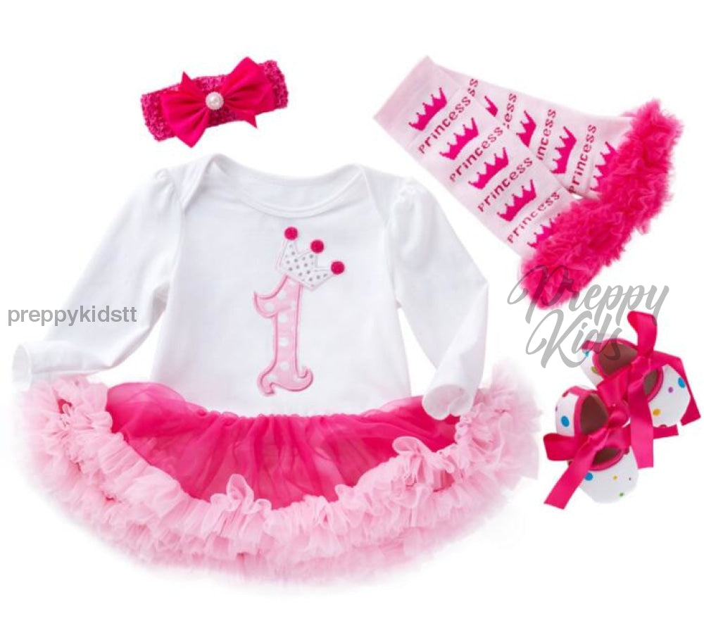 Girls One Year Old Birthday Outfits 80Cm / Without Shoes Girls Birthday Dresses