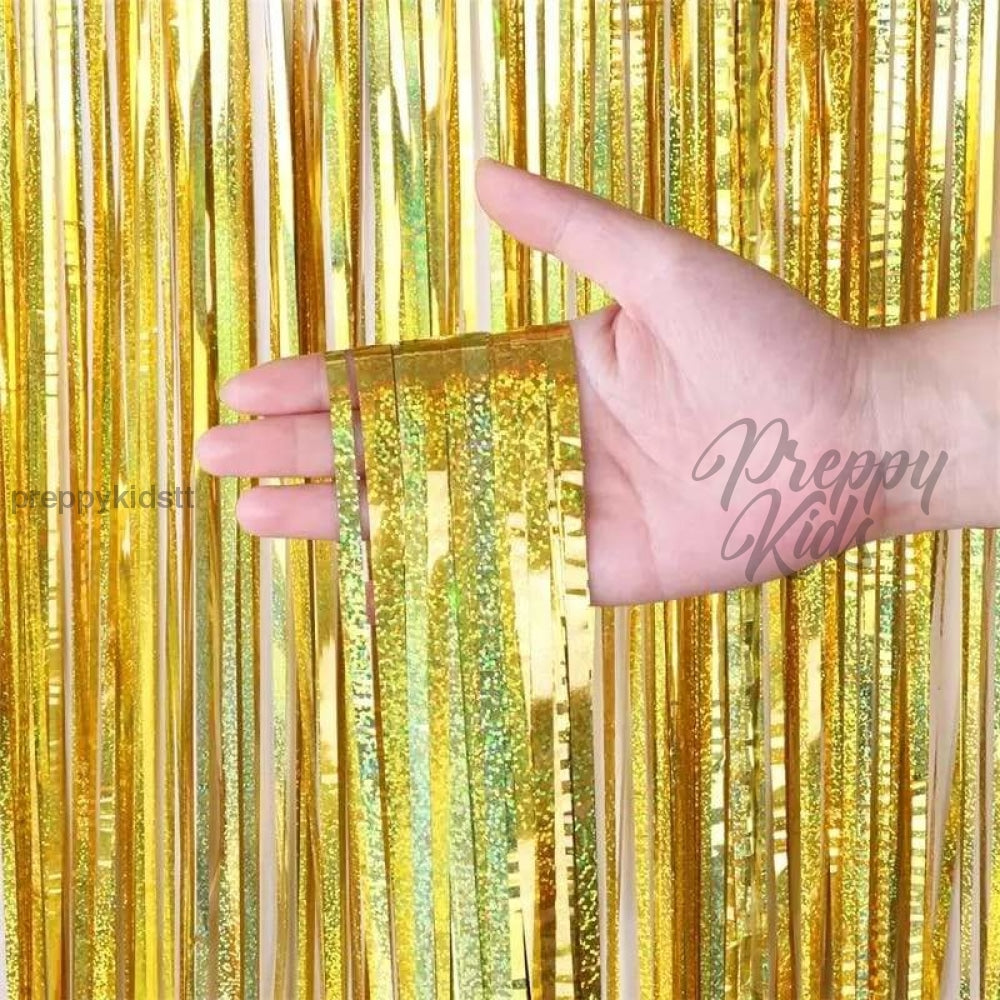 Gold Rain Curtain Party Decorations