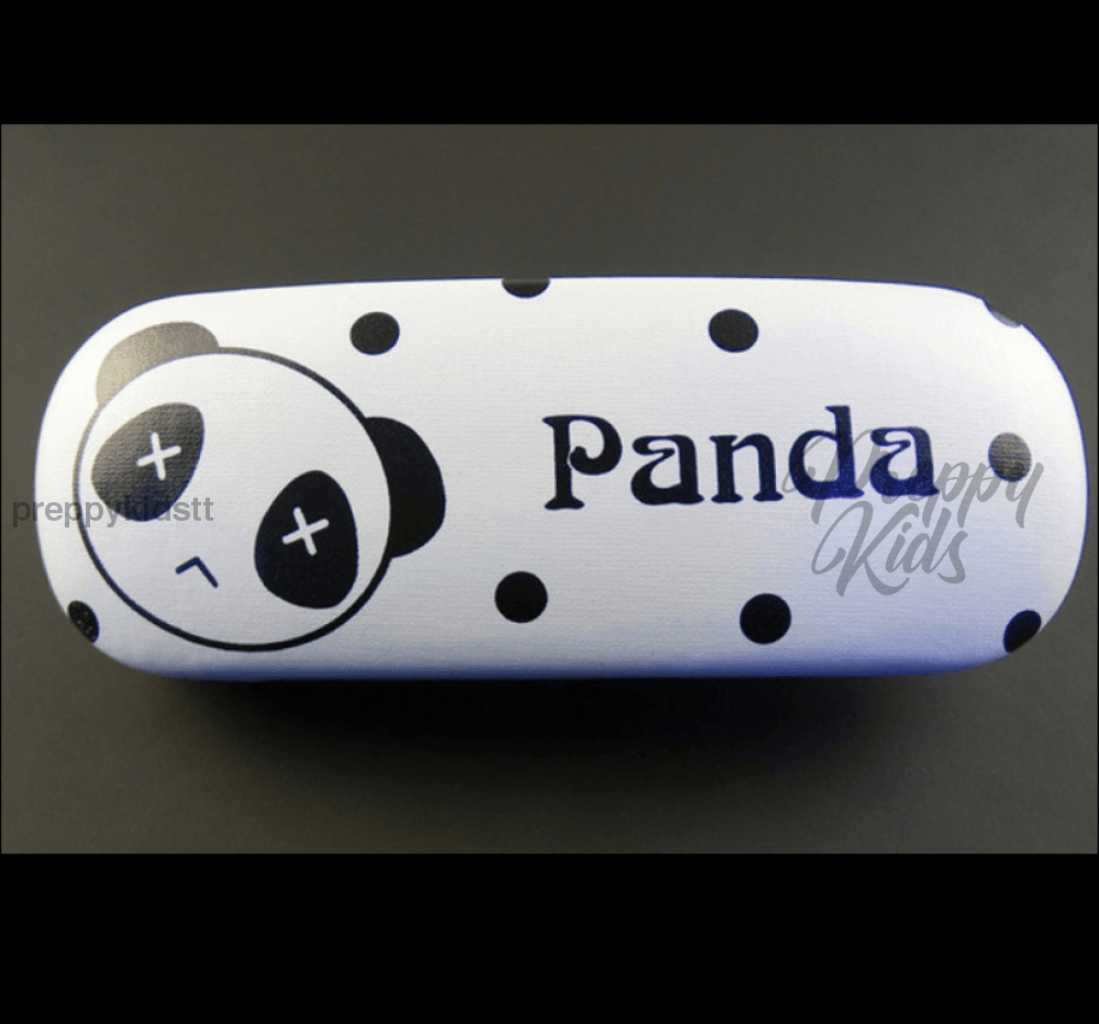 Hard Cases For Blue Light Blockers /glasses White Panda / With Microfiber Cloth