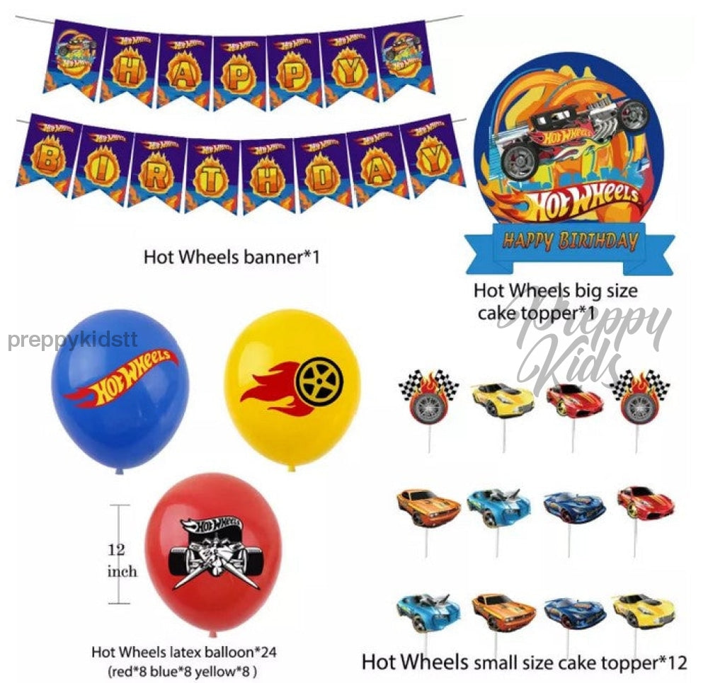 Hot Wheel Lite Party Decorations