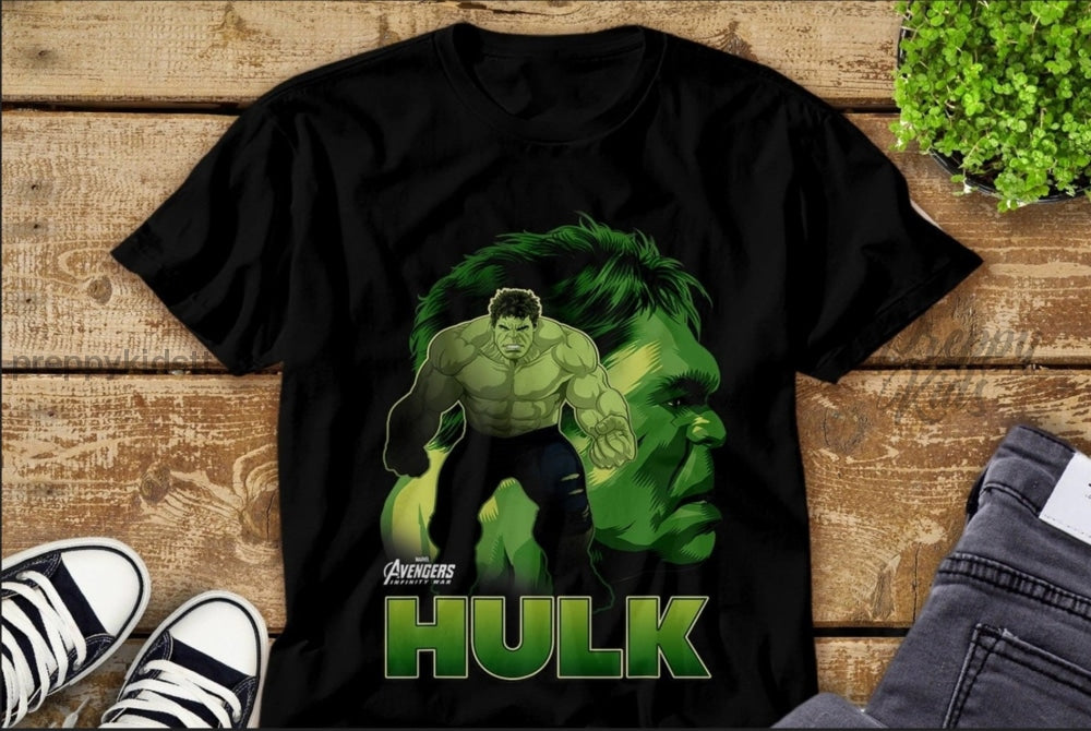 Hulk Cotton Tshirts (Avengers) 3D
