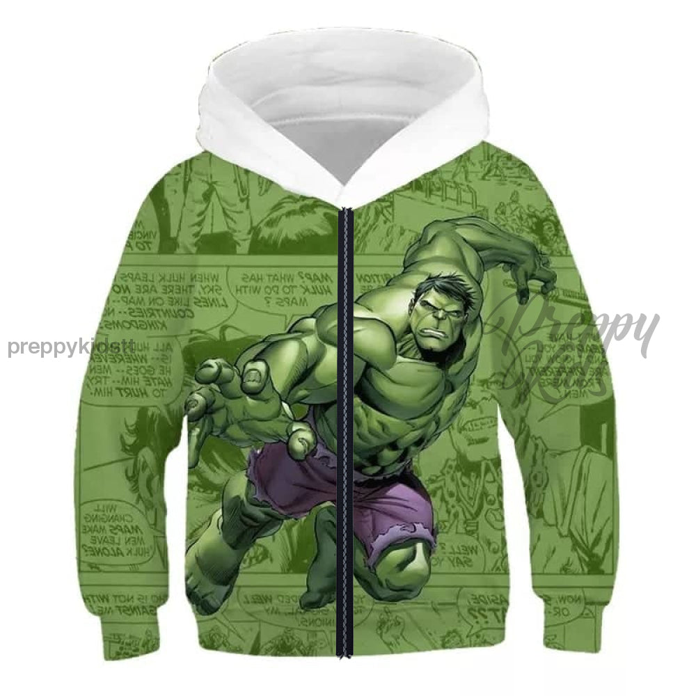 Hulk Hoodie Comic Version 