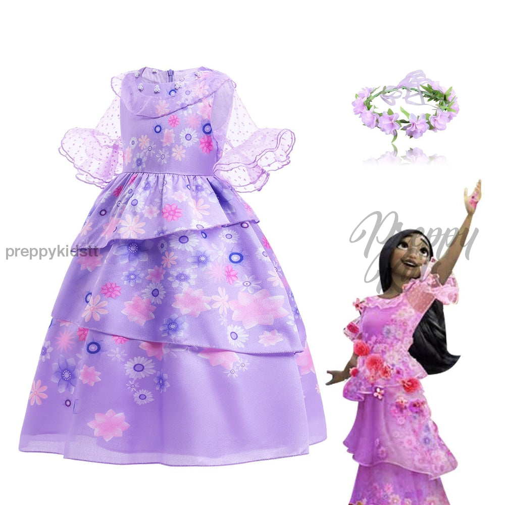 Isabella Official Edition Encant0 Costume Dress With Bag &amp; Headpiece 3D Hoodies