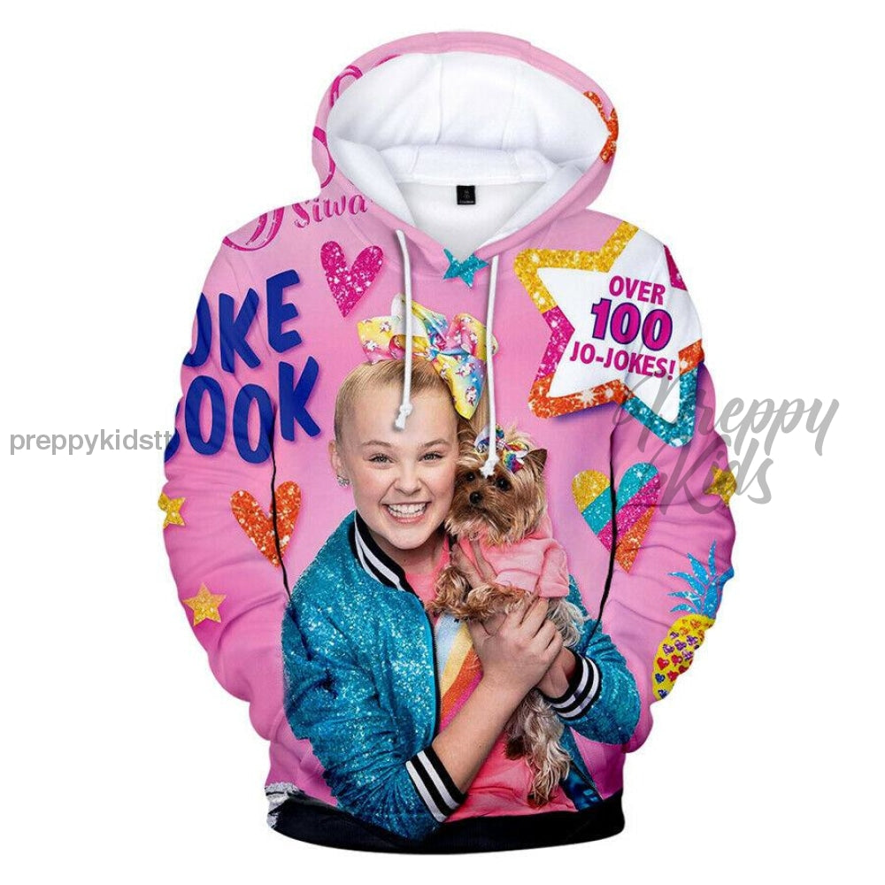 Jojo Siwa 3D Hoodie W/puppy Hoodies