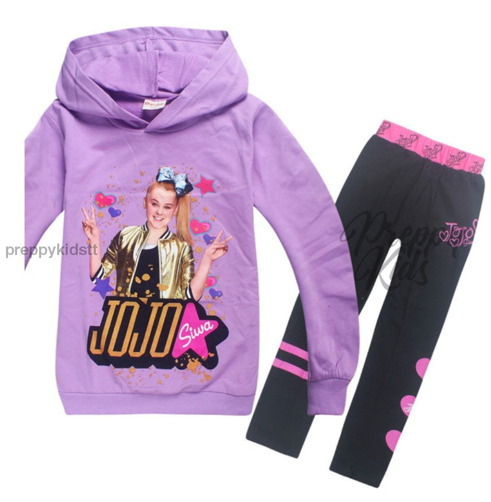 Jojo Siwa Track Suits 1St Edition (Purple