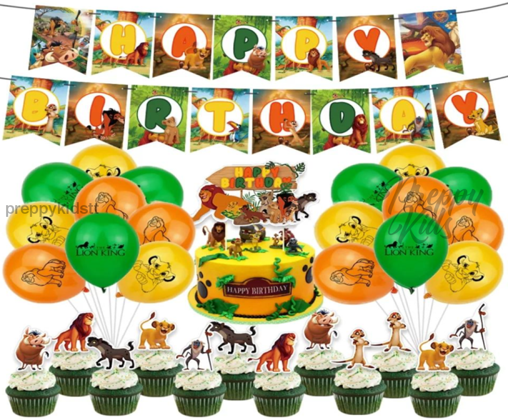 Lion King Party Decoration Package (32 Pcs) Decorations