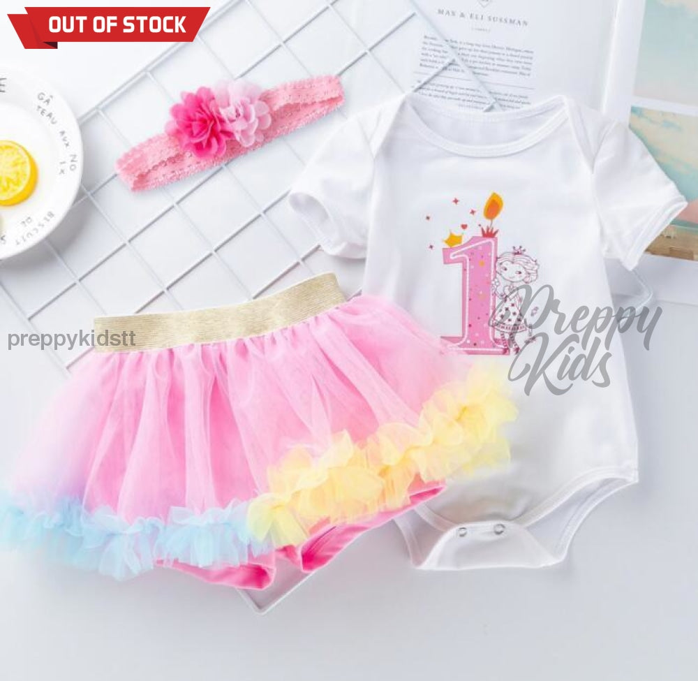 Little Princess First Birthday Outfit 6-12 Months Outfits