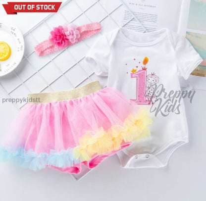 Little Princess First Birthday Outfit 6-12 Months Outfits