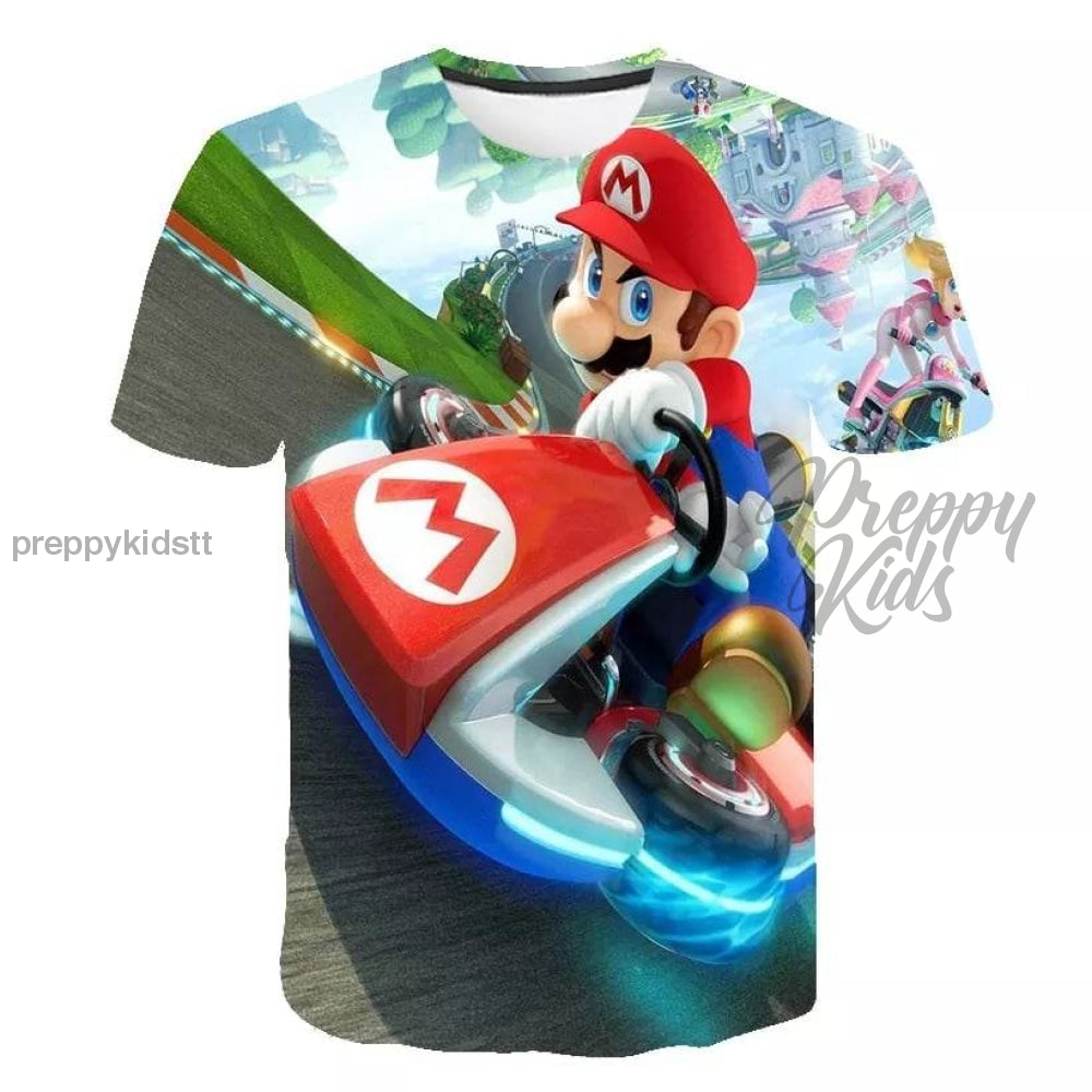 Mario Brothers Tshirt (Mario Kart) 3D Hoodies