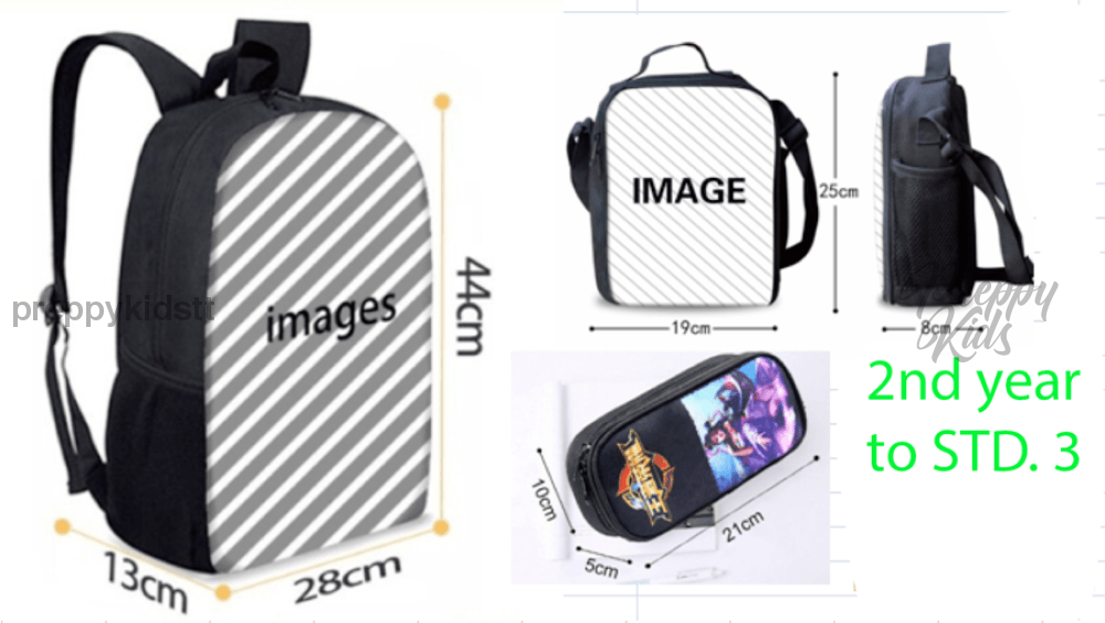 Marshmello Backpack Set (3Pc) Backpack