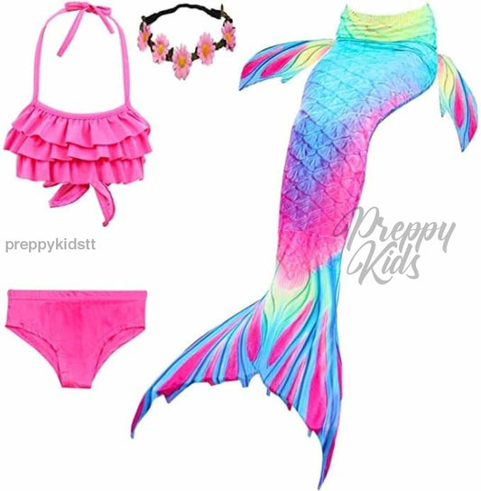 Mermaid Dress Fashion Wear Birthday Outfits