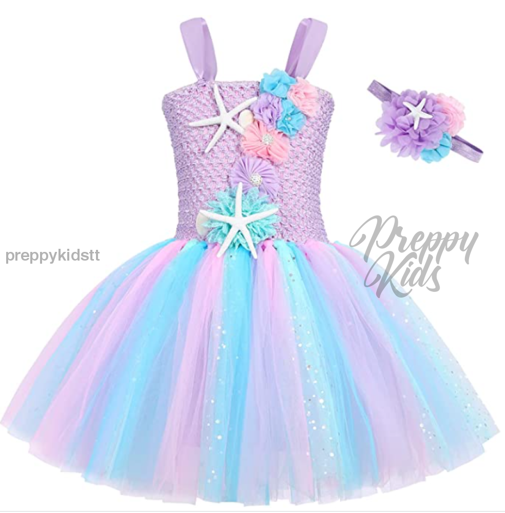 Mermaid Dress With Corals Birthday Outfits
