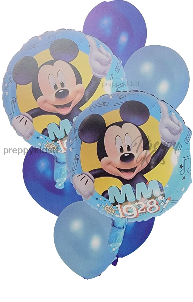 Mickey Mouse 9Pc Balloon Set Party Decorations