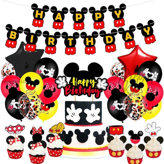 Mickey Mouse Party Decoration Package Decorations
