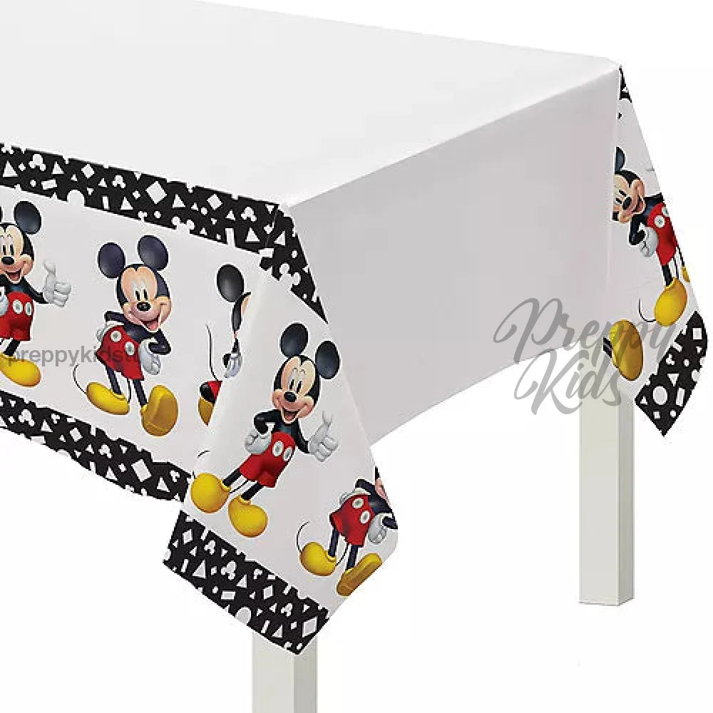Mickey Mouse Party Tablecloth Decorations