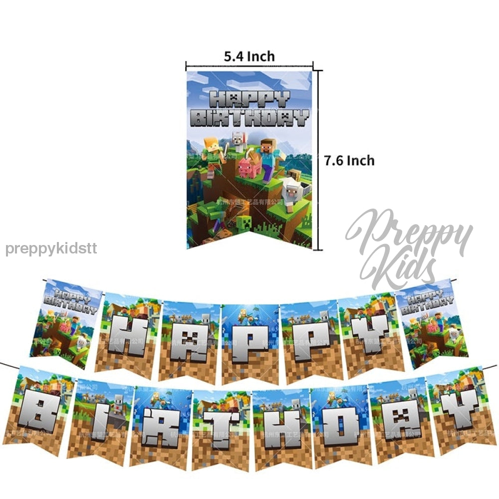 Minecraft 2Nd Edition Party Decorations (75 Pcs)