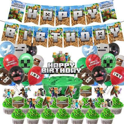 Minecraft 2Nd Edition Party Decorations (75 Pcs)