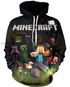 Minecraft 3D Hoodie Crew Hoodies