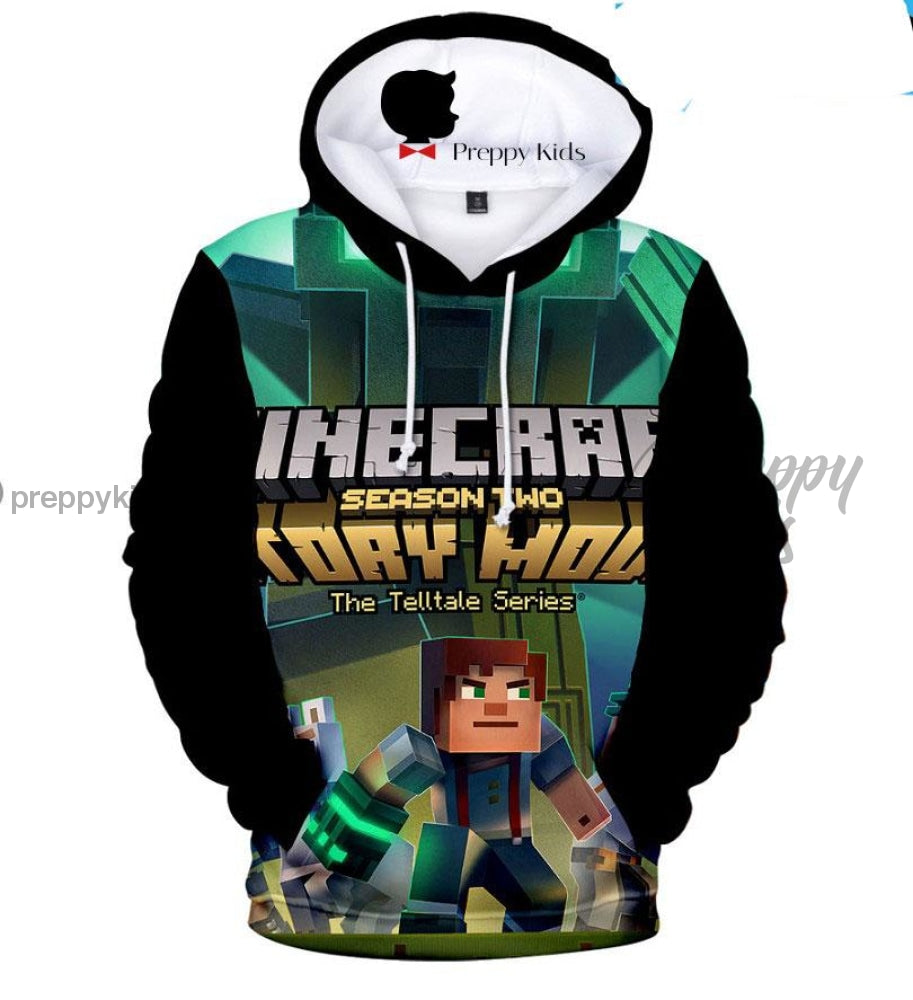 Minecraft 3D Hoodie 3Rd Edition Hoodies