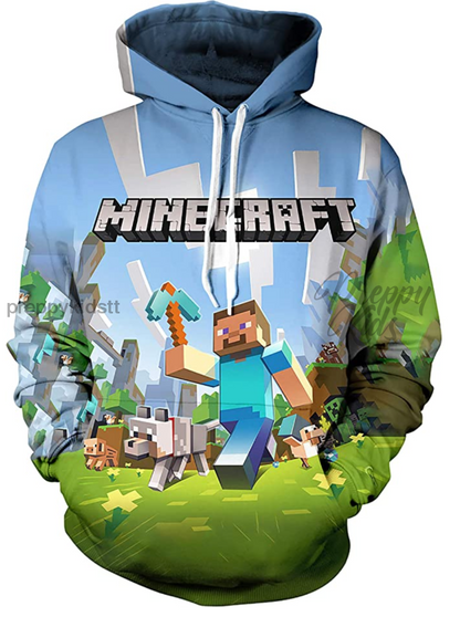 Minecraft 3D Hoodie Ultra Hoodies