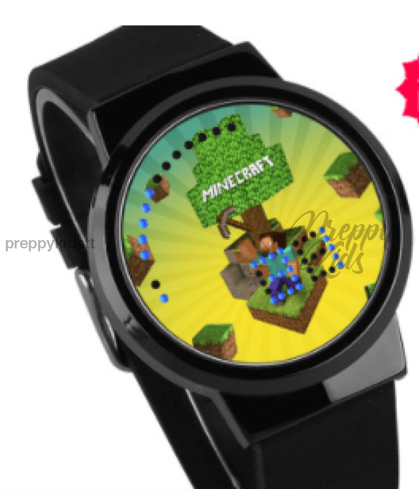 MINECRAFT LED WATCHES | Preppy Kids Trinidad
