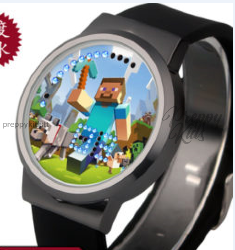 Minecraft Watch Designs MINECRAFT LED WATCHES – Preppy Kids Shop