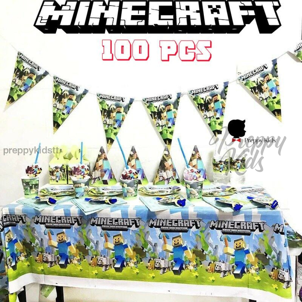 Minecraft Party Decorations (100 Pcs)