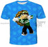 Minecraft Tshirt (Blue & Arrow) 3D Hoodies