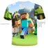 Minecraft Tshirt (Fighter) 3D Hoodies