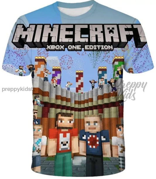 Minecraft Tshirt (Xbox One Edition) 3D Hoodies