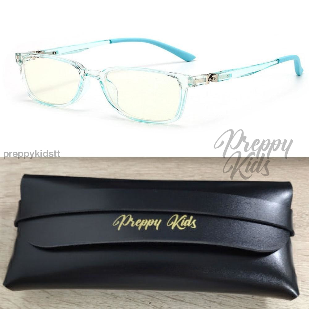 Kids 2021 Mint Green Blockers (Non-Prescription)