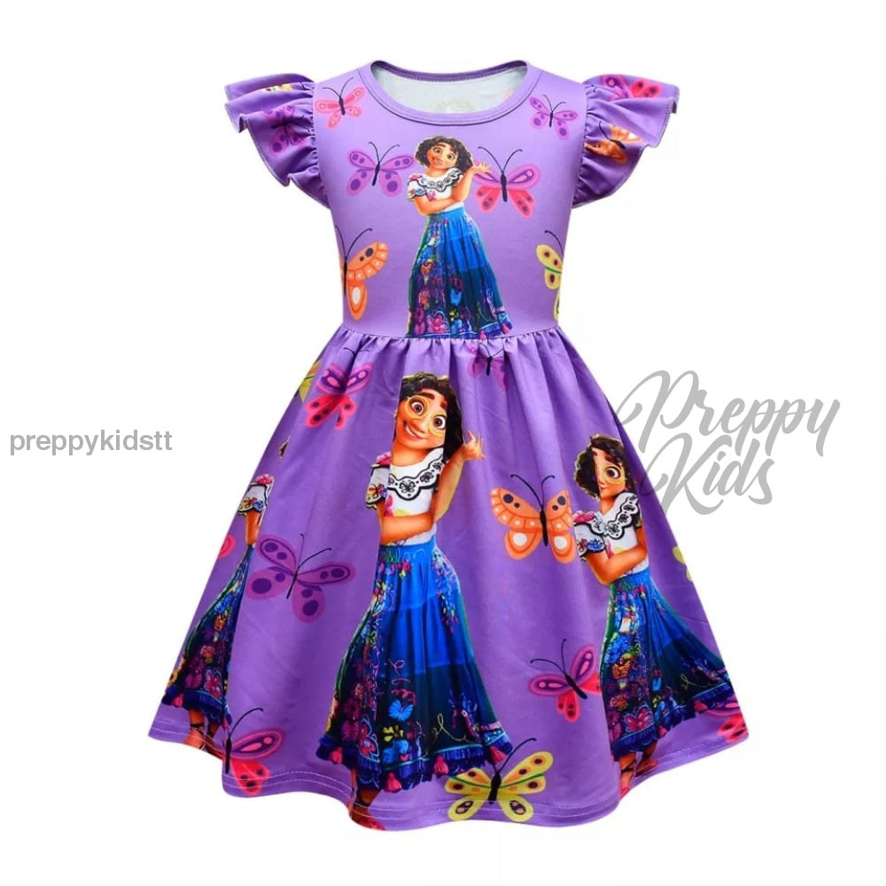 Mirabel Purple Dress 3D Hoodies